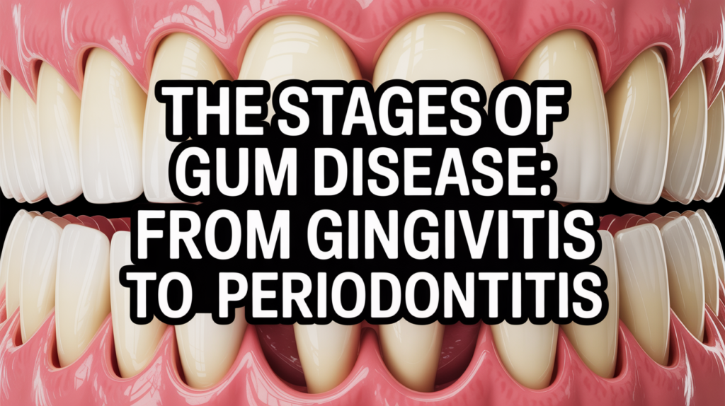 The Stages of Gum Disease: From Gingivitis to Periodontitis