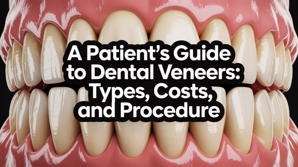 A Patient's Guide to Dental Veneers: Types, Costs, and Procedure