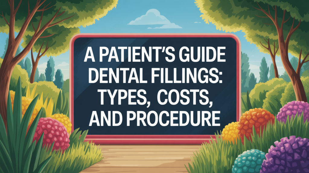 A Patient's Guide to Dental Fillings: Types, Costs, and Procedure