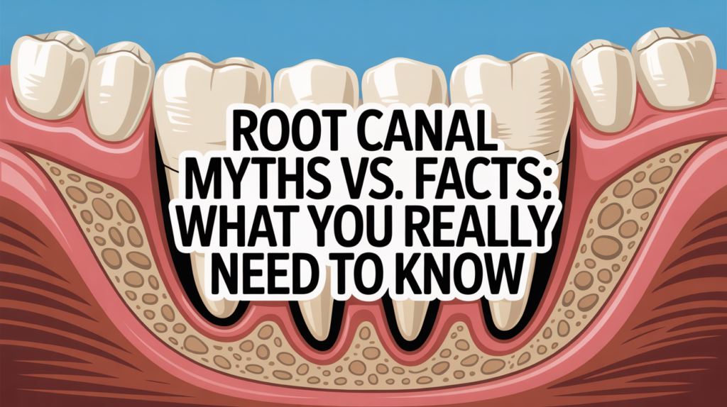 Root Canal Myths vs. Facts: What You Really Need to Know