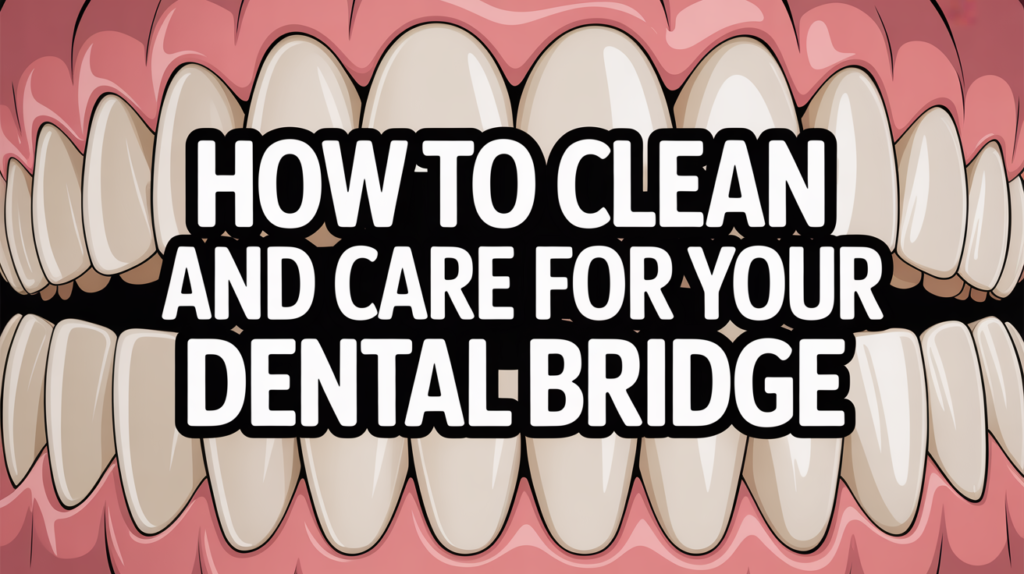 How to Clean and Care for Your Dental Bridge